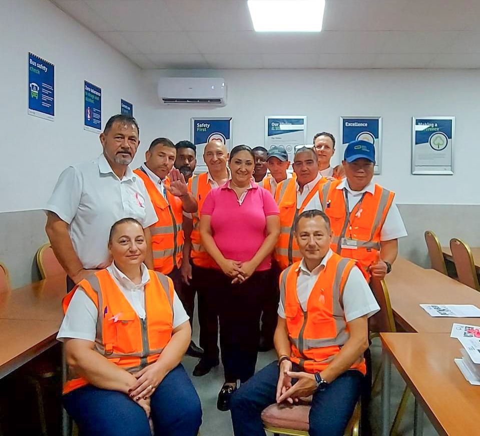 MPT Depo Employees for Pink October activity