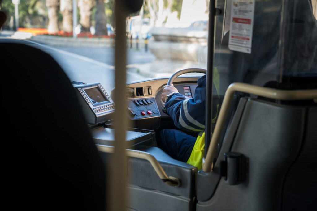 MPT driver on duty
