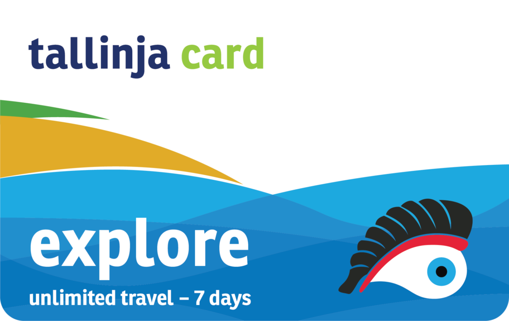 tallinja card explore unlimited travel - 7 days fare